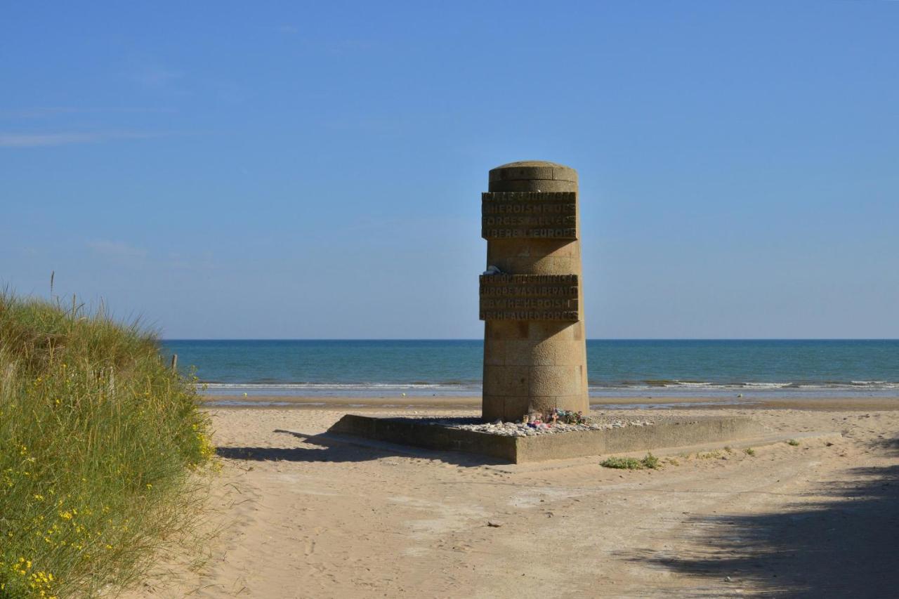 La Courette, Maison Avec Cour Proche Plage Graye-sur-Mer Buitenkant foto